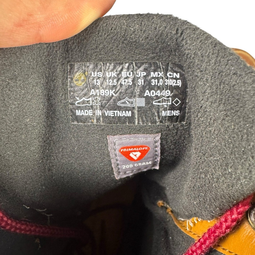 Timberland Tenmile Boots Mens 13‎ Waterproof Primaloft 200 Gram Workwear Utility - Picture 5 of 7